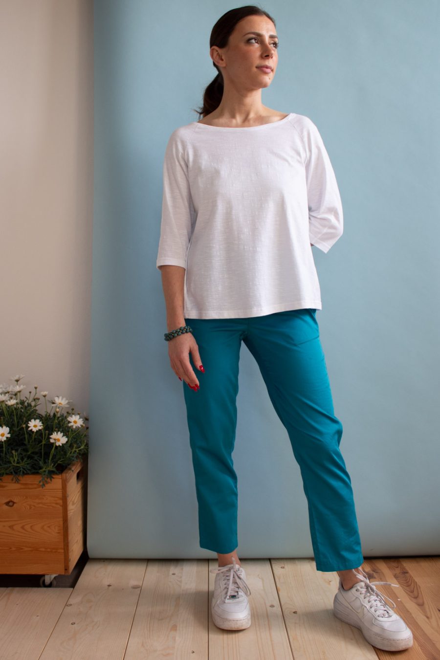 T-shirt Amanda in jersey di cotone biologico - immagine 2