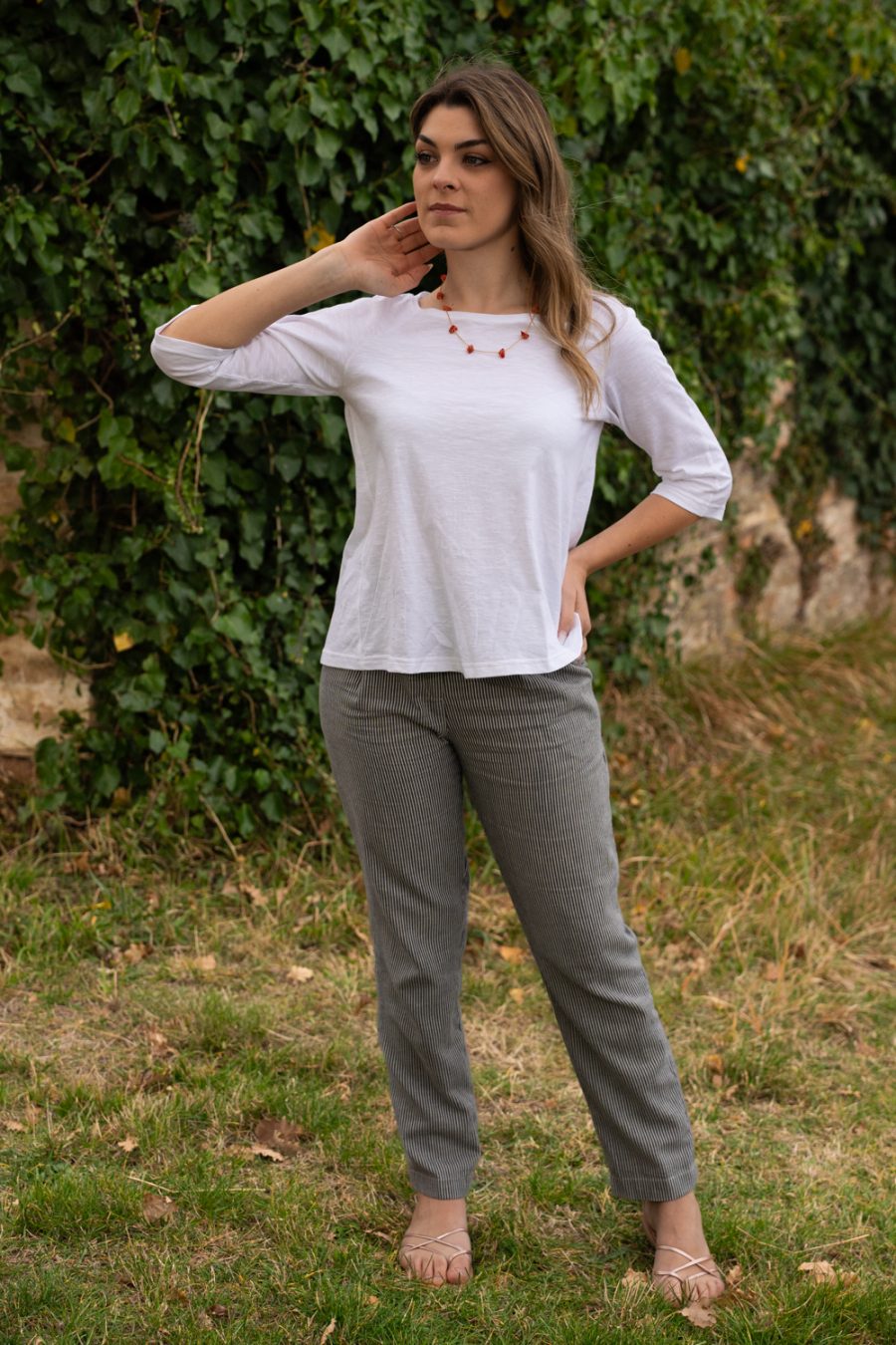 T-shirt Amanda in jersey di cotone biologico - immagine 3