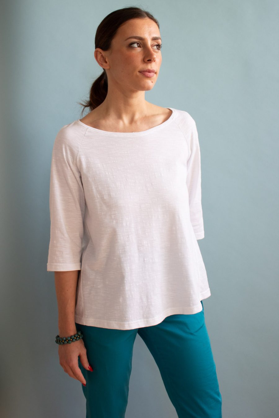 T-shirt Amanda in jersey di cotone biologico - immagine 4