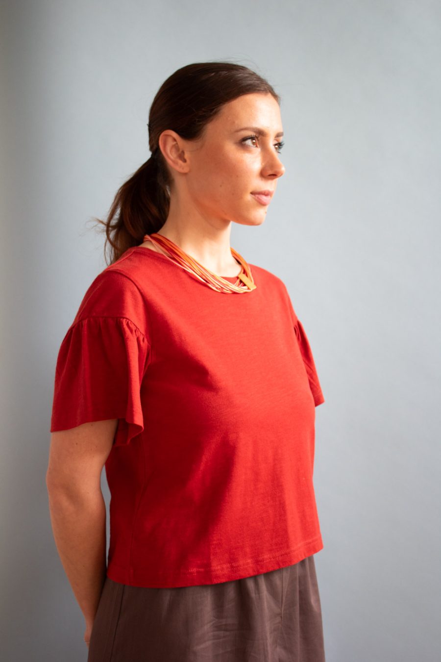 T-shirt Dana in jersey di cotone biologico - Image 3