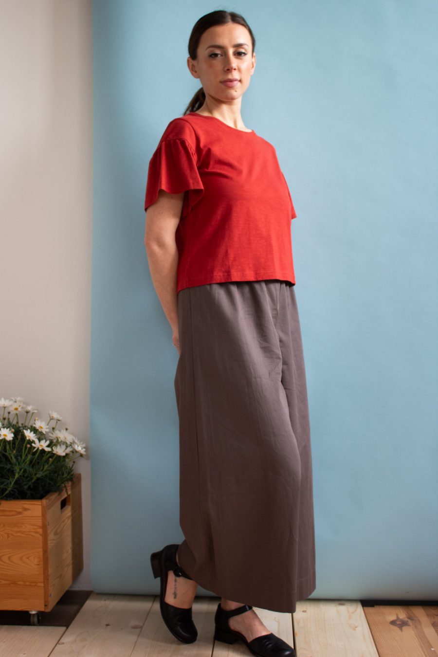 T-shirt Dana in jersey di cotone biologico - Image 4