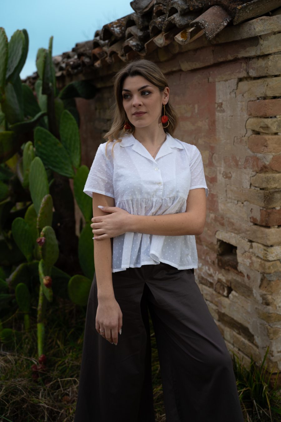 Camicia Ana in cotone - Image 3
