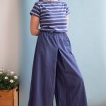 Pantalone Zoe in satin di cotone - immagine 3
