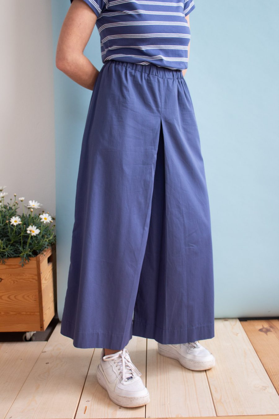 Pantalone Zoe in satin di cotone - Image 4