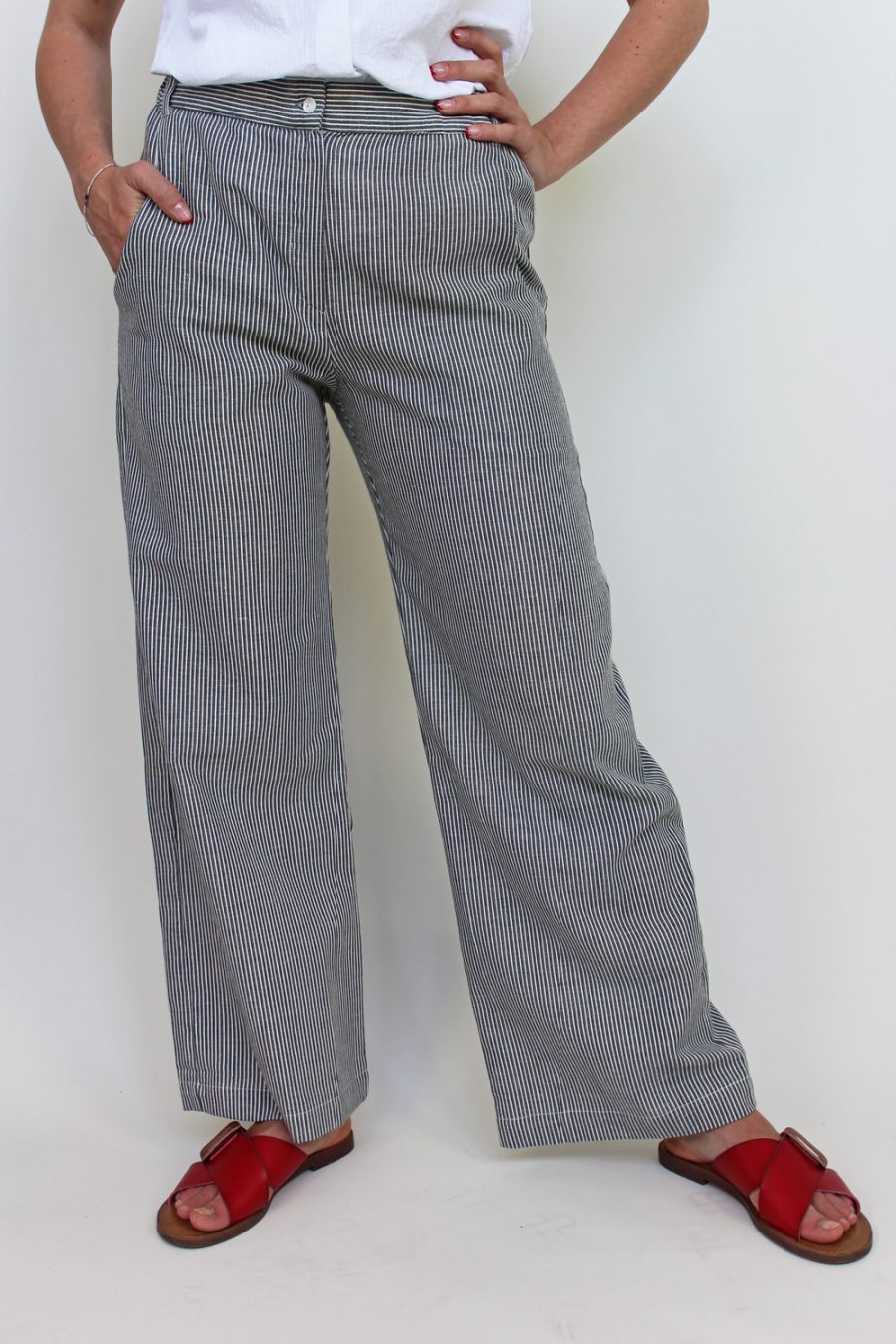 Pantalone Astro in cotone operato