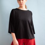 T-shirt Garofano in jersey di cotone biologico