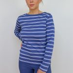 T-shirt Bateau in jersey di cotone biologico stretch - Image 2