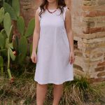 Abito Anais in lino e cotone