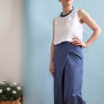 Top Ketty in lino e cotone - Image 2