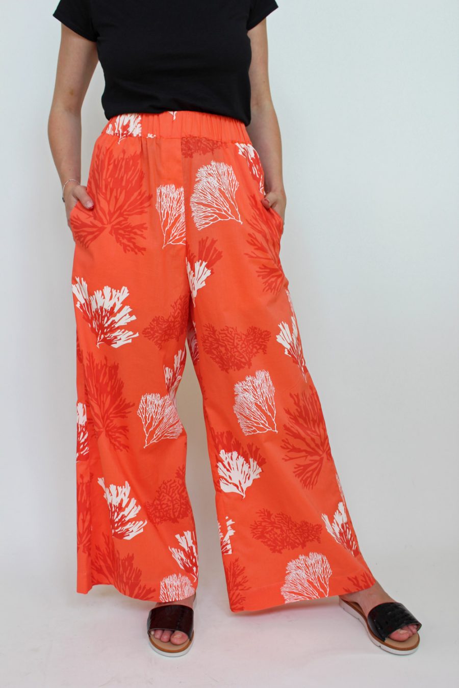 Pantalone Nina in cotone stampato - Image 2