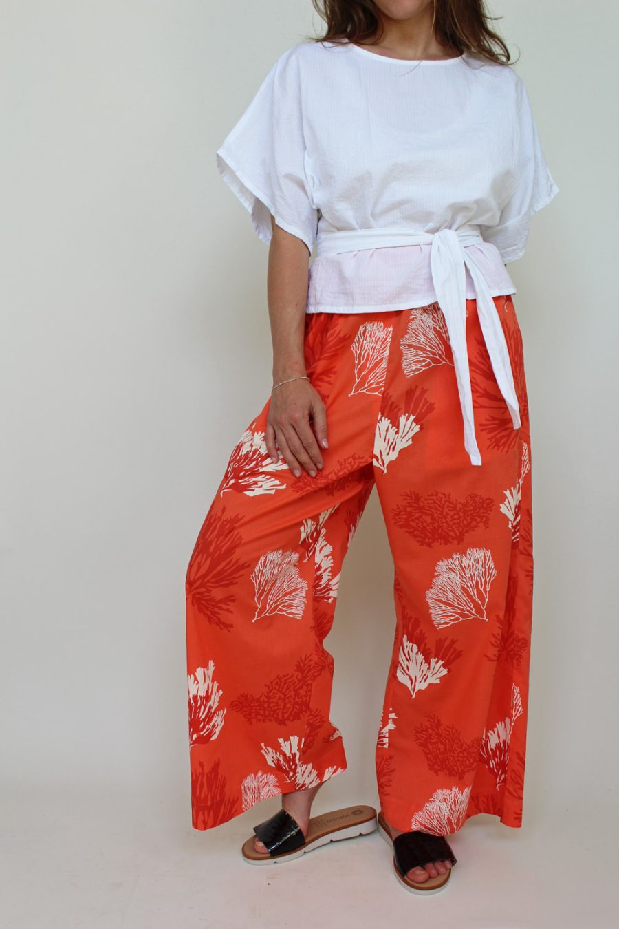 Pantalone Nina in cotone stampato - Image 4