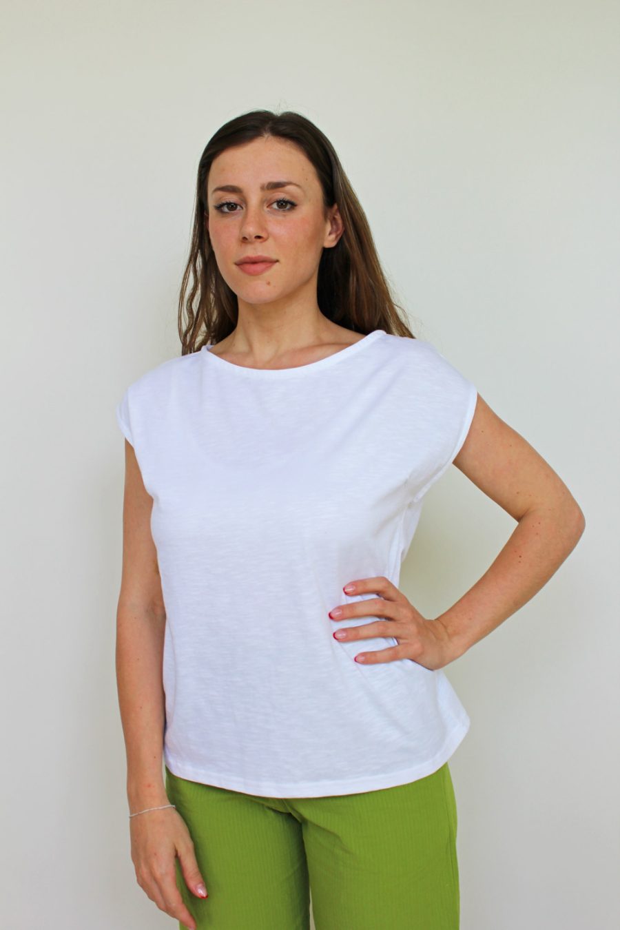 T-shirt Alessia in jersey di cotone biologico - Image 2