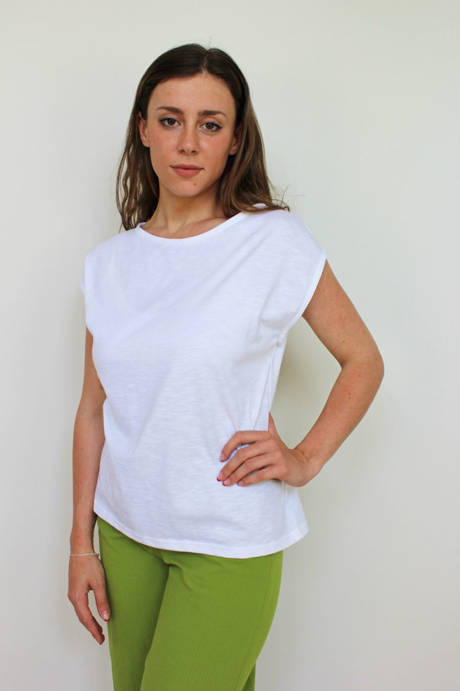 T-shirt Alessia in jersey di cotone biologico - Image 3