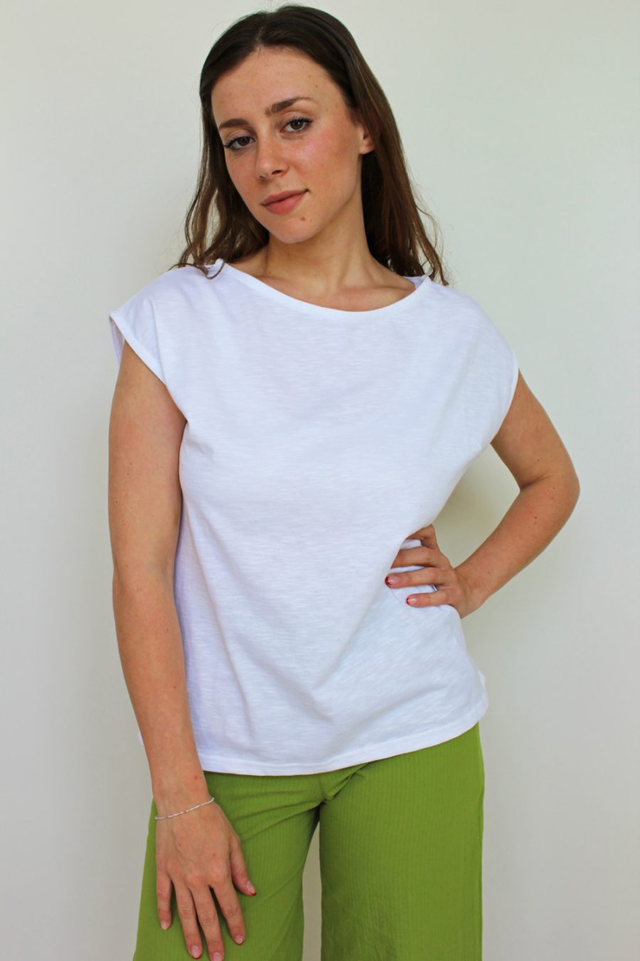 T-shirt Alessia in jersey di cotone biologico