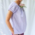 Blusa Puthia in cotone stampato - immagine 2