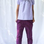 Blusa Puthia in cotone stampato