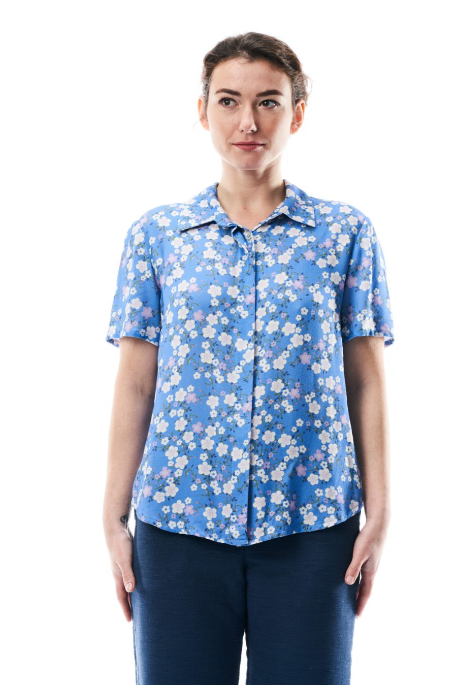 Camicia Mirea in viscosa stampata - Image 2