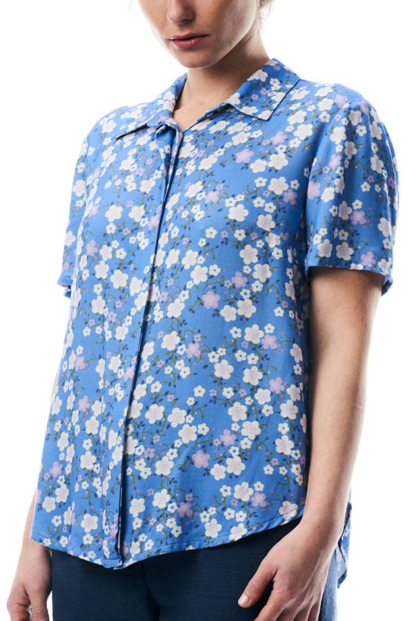 Camicia Mirea in viscosa stampata