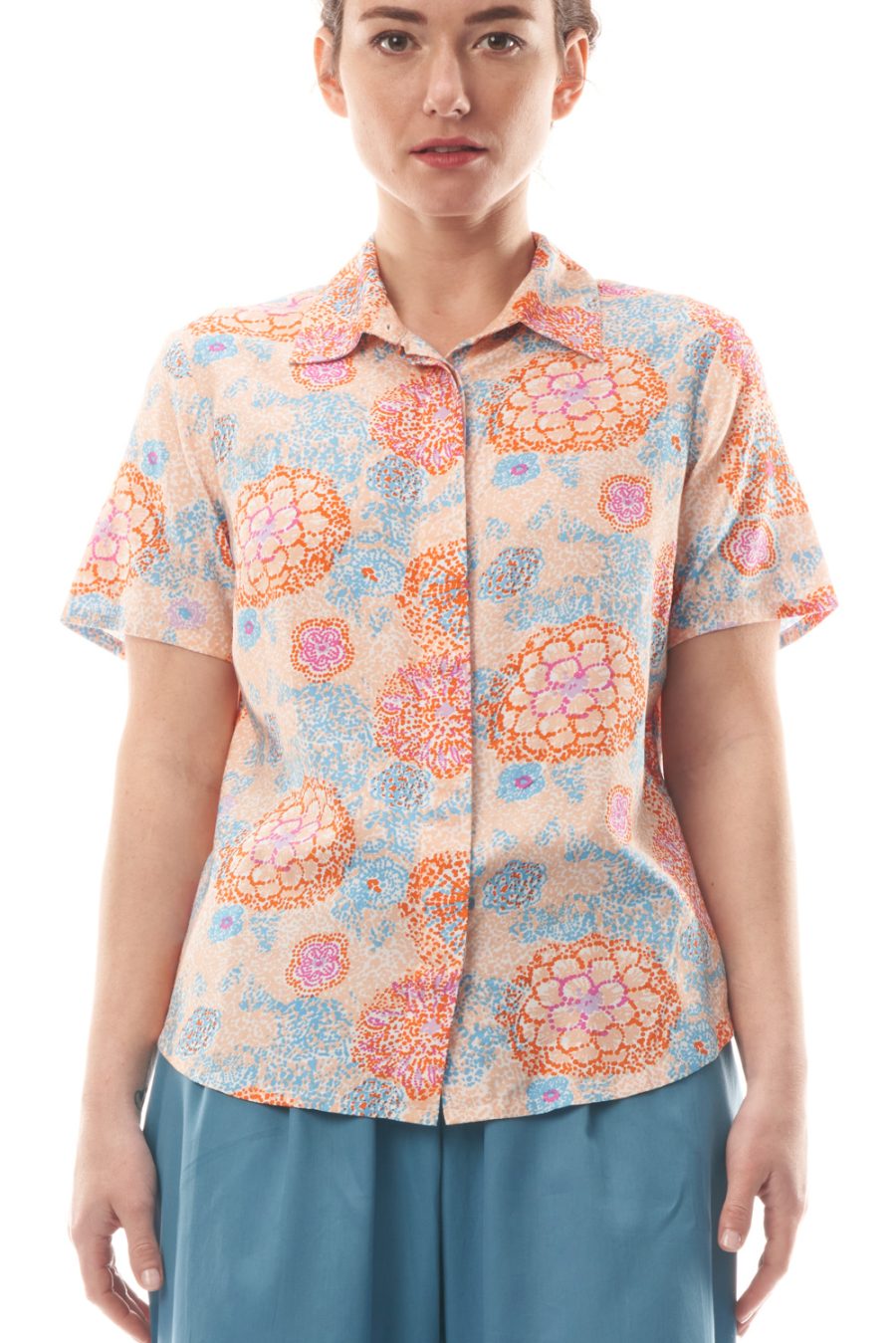 Camicia Mirea in viscosa stampata - Image 5