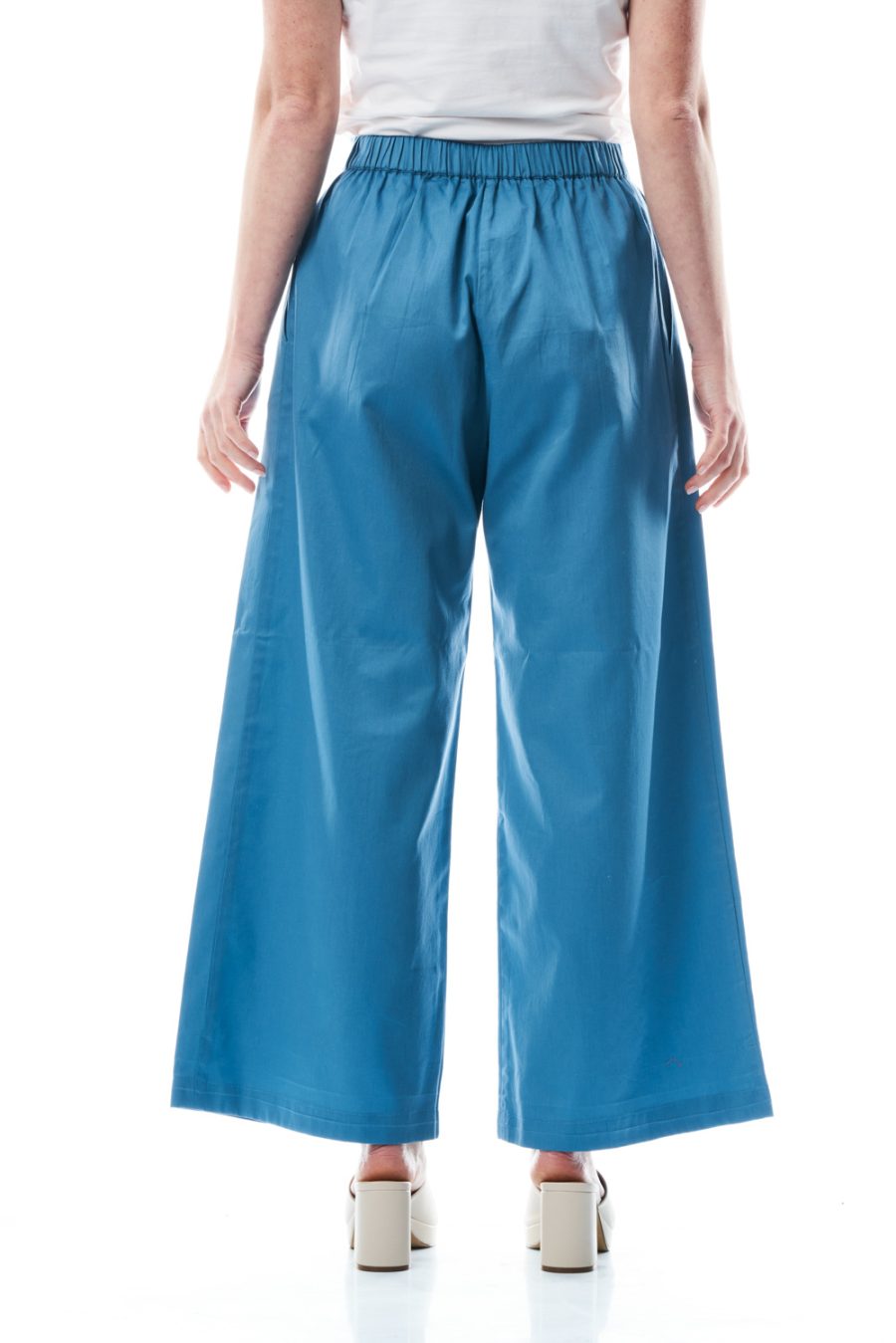 Pantalone Eileen in satin di cotone - Image 5