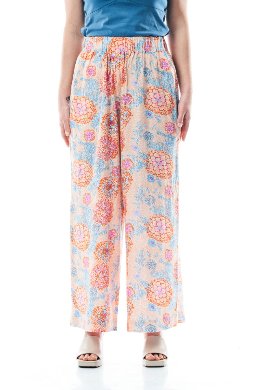 Pantalone Nina in viscosa stampata - Image 4