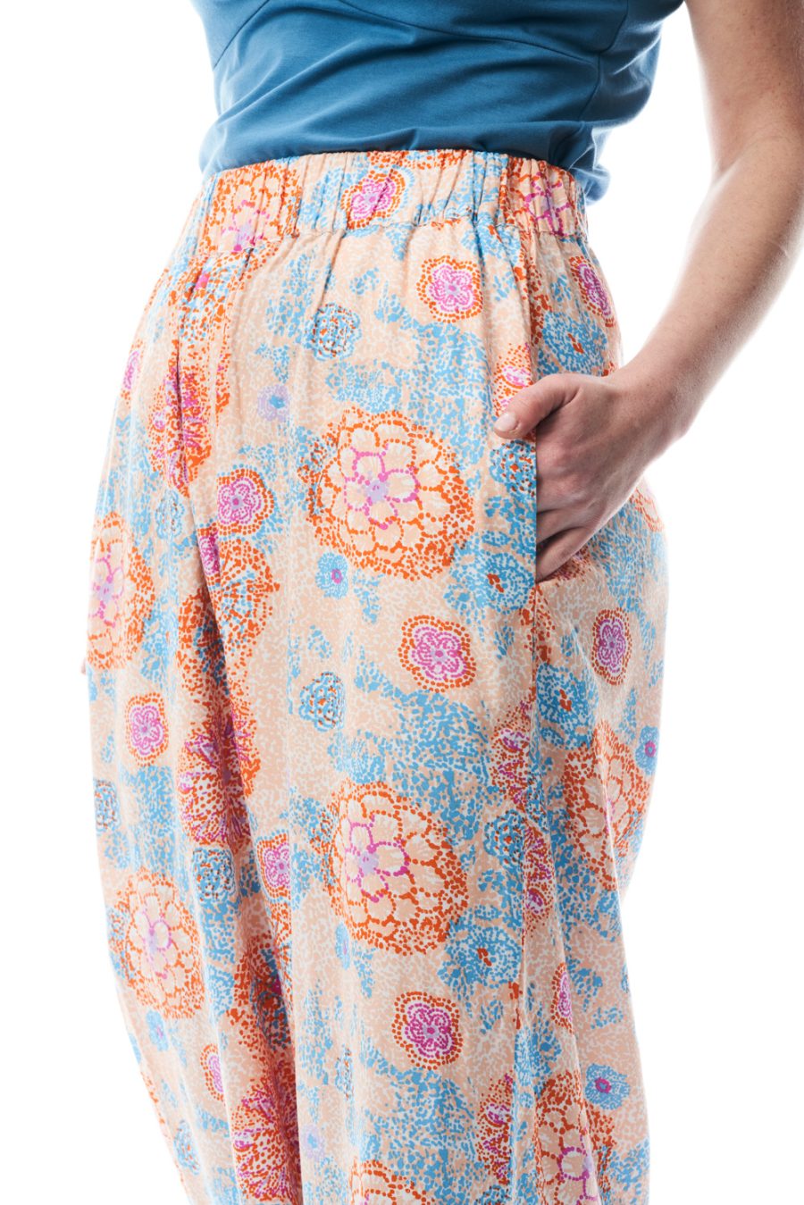 Pantalone Nina in viscosa stampata - Image 5