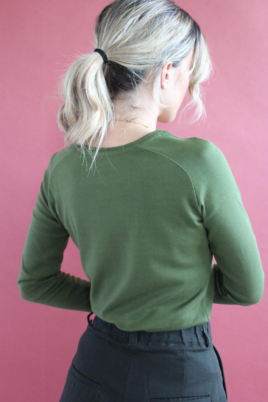 T-shirt Sanchita in cotone interlock biologico - Image 3