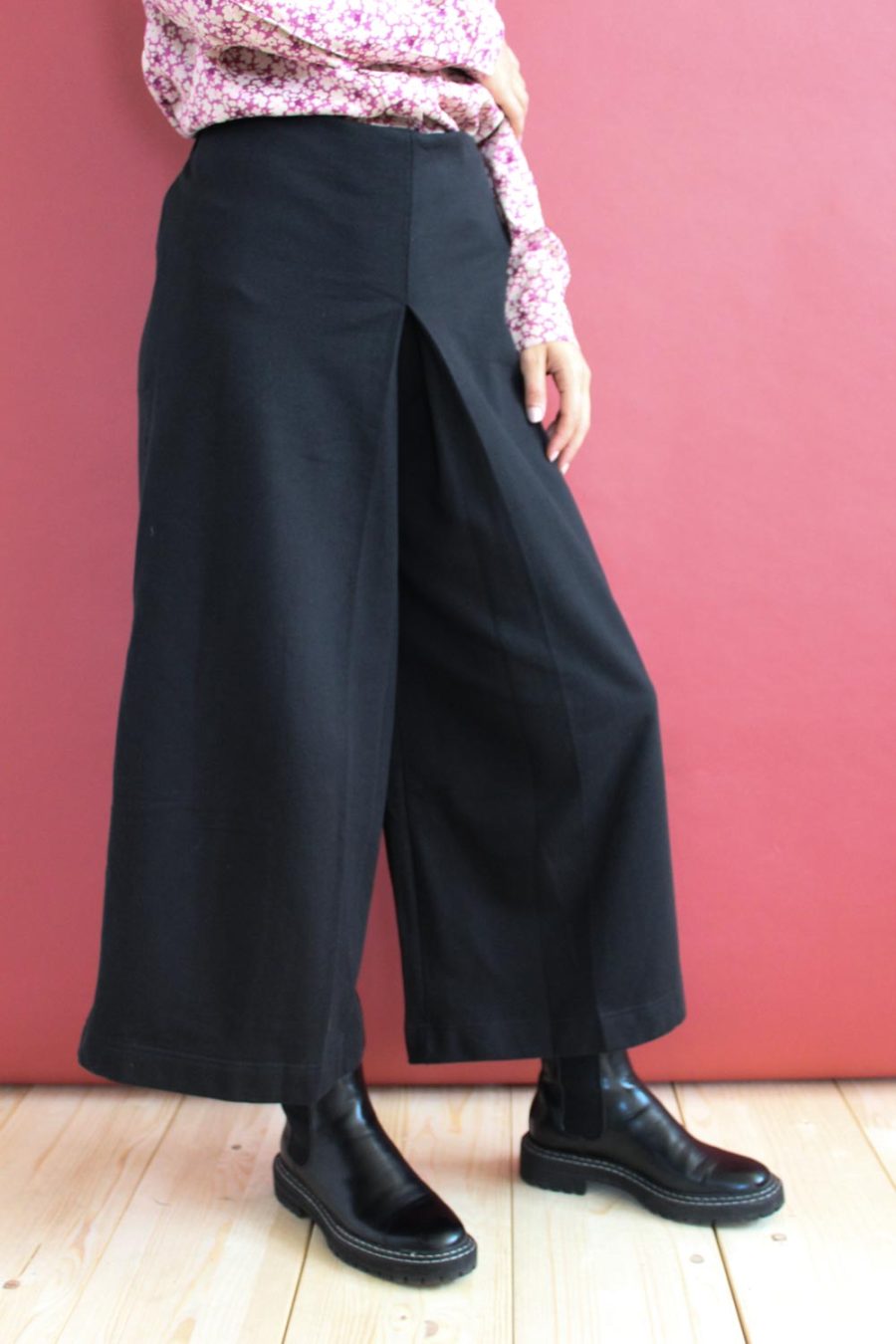 Pantalone Vele in felpa di cotone biologico - immagine 2