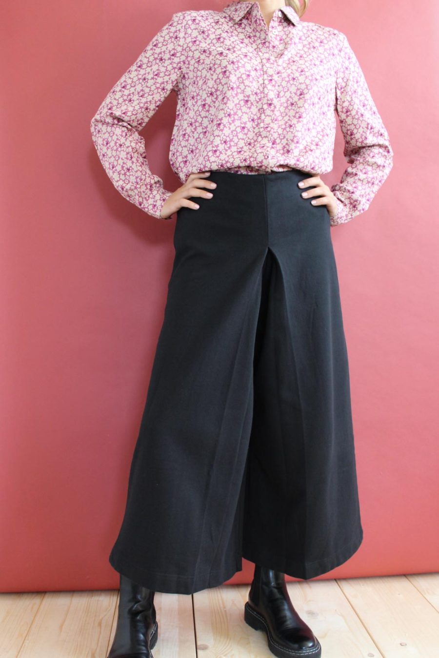 Pantalone Vele in felpa di cotone biologico - immagine 3