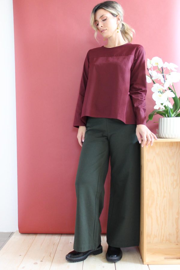 Pantalone Bucaneve in felpa di cotone biologico