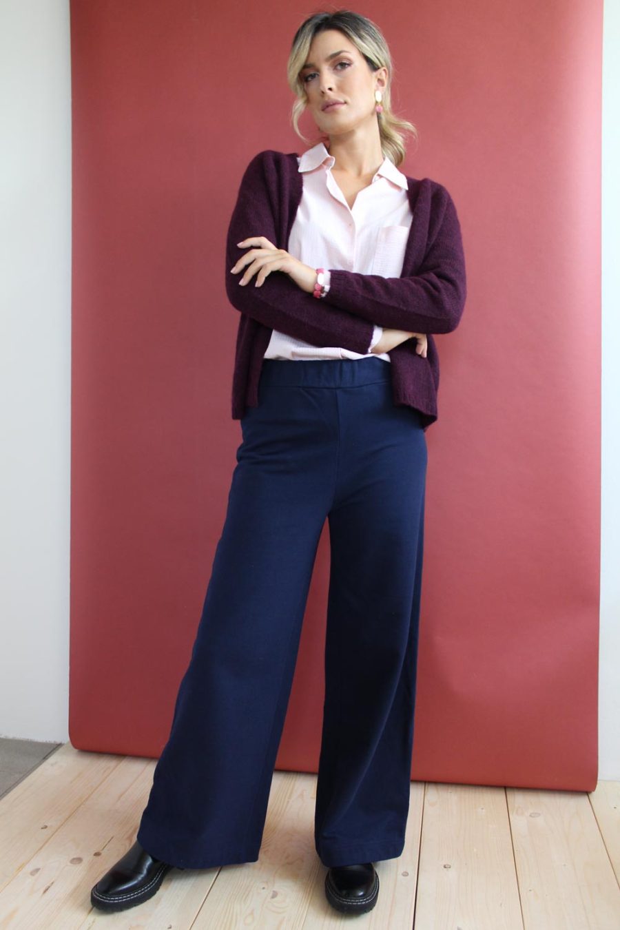 Pantalone Bucaneve in felpa di cotone biologico - immagine 3