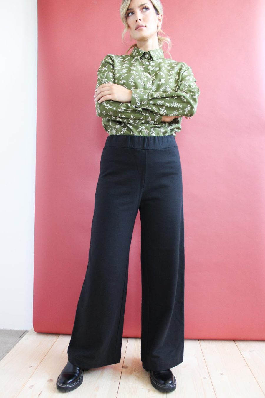 Pantalone Bucaneve in felpa di cotone biologico