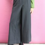 Pantalone Zoe in cotone e lana - Image 2