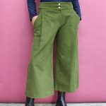 Pantalone Folk in velluto a coste di cotone - Image 2