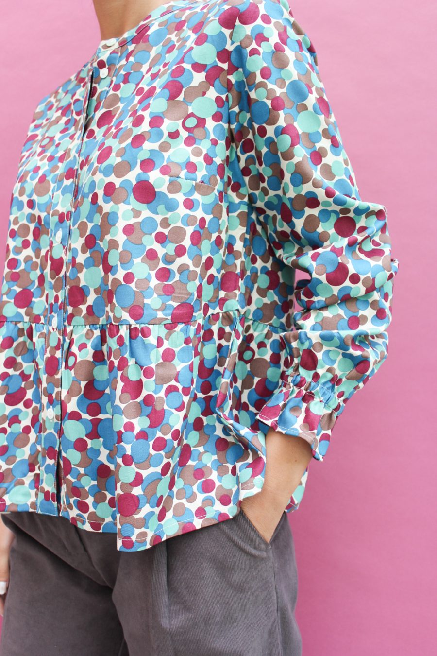 Camicia Cipressina in viscosa stampata - Image 2