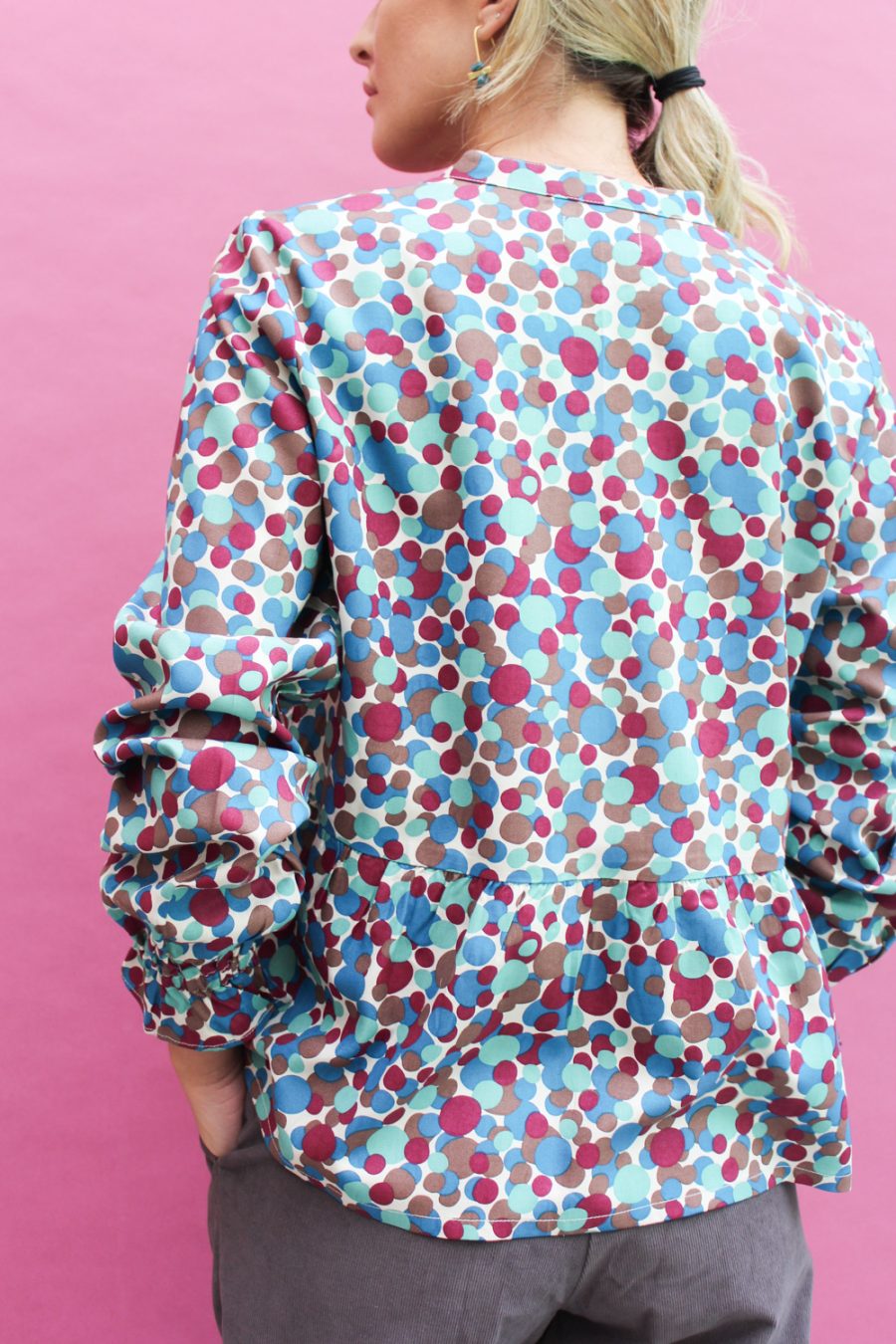 Camicia Cipressina in viscosa stampata - Image 4