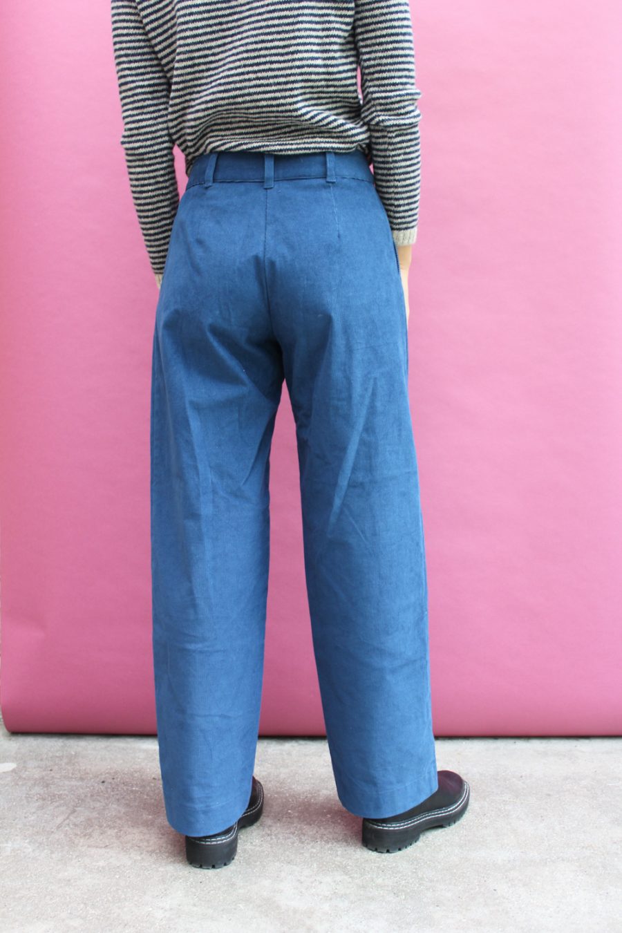 Pantalone Sinfonia in velluto a coste di cotone stretch - Image 4