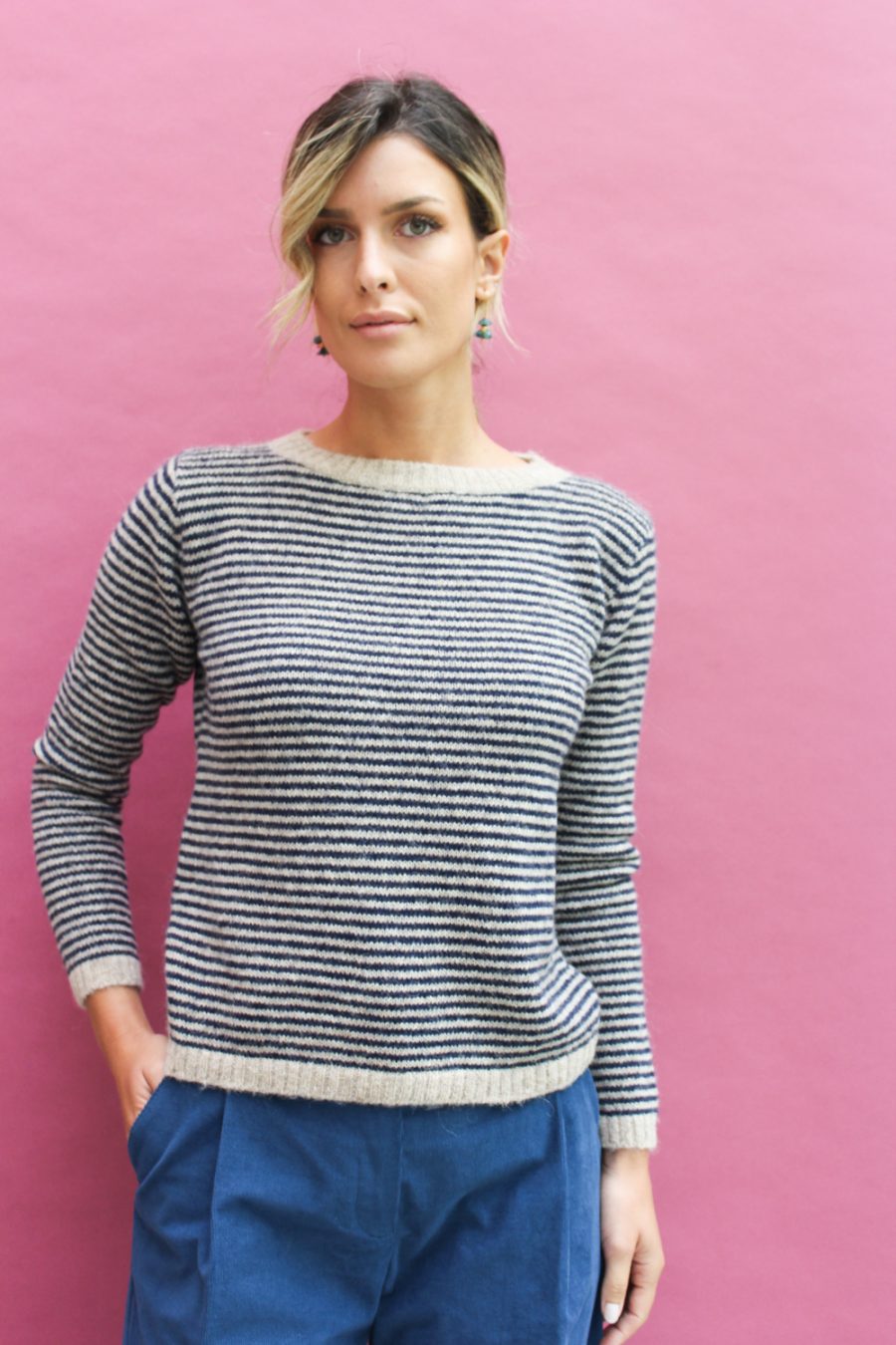 Maglia Edera in alpaca superfine