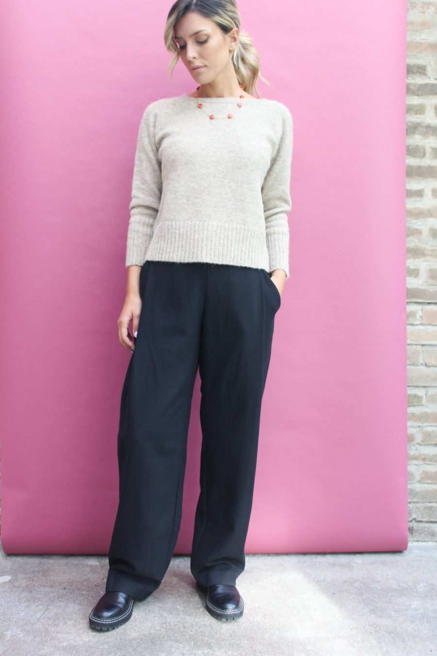 Maglia Linfa in alpaca superfine - Image 2