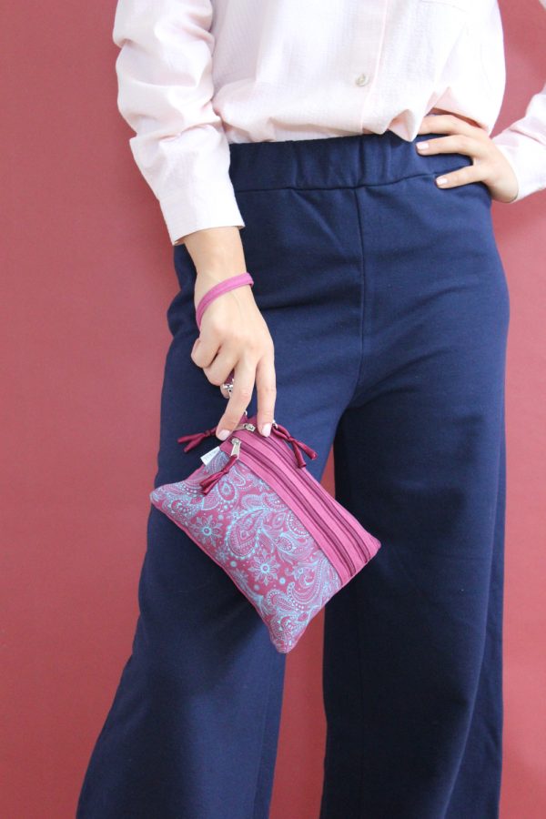Pochette tre tasche Kashmir Fancy
