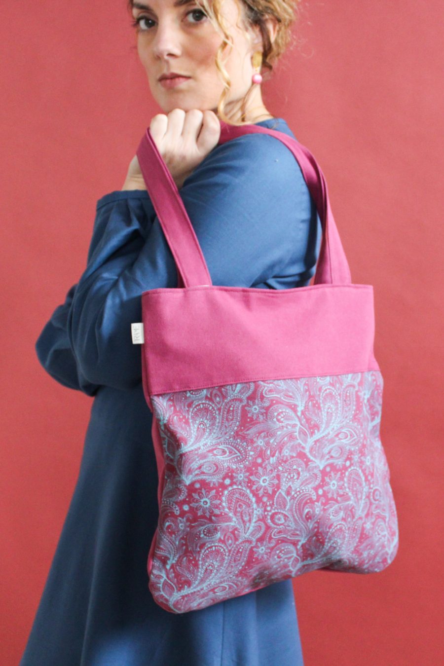Borsa Shopper media Kashmir Fancy - Image 2
