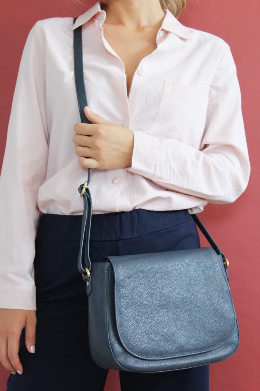 Borsa Salkia in pelle - immagine 2