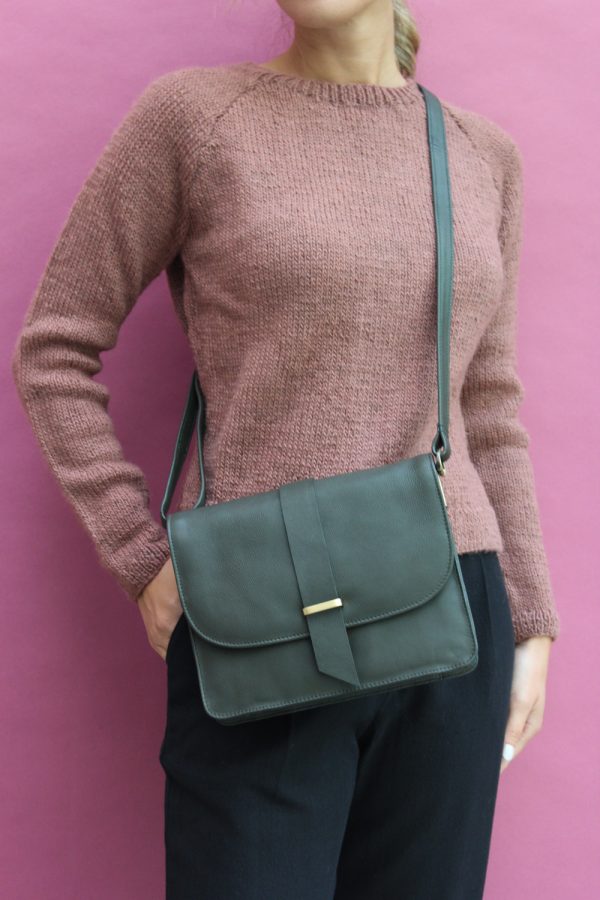 Borsa Parijat in pelle