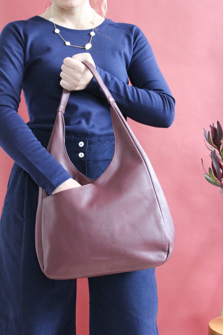 Borsa Khidirpur in pelle - immagine 3