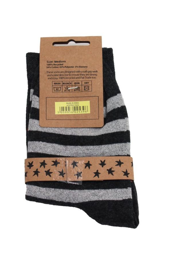 Calze Stripes pallini rossi
