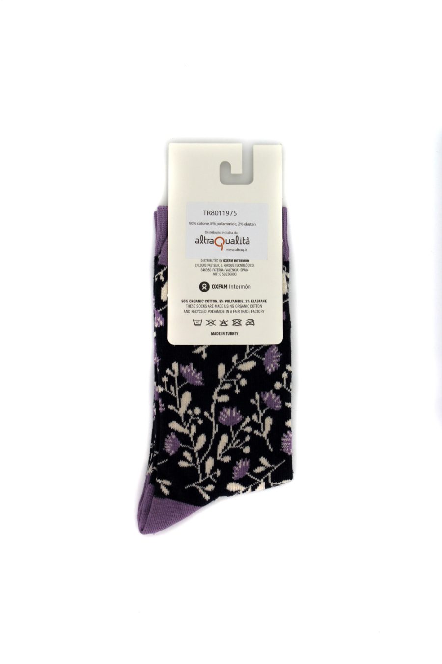 Calzini fantasia Bucolica viola