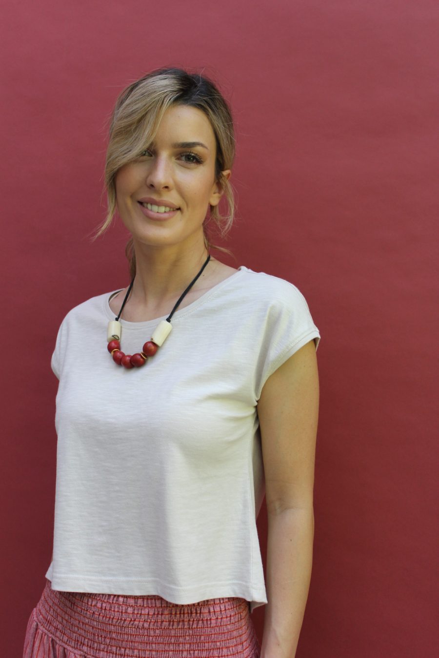T-shirt Sophie in jersey di cotone biologico - Image 2