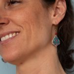 Orecchini pendenti arabesco Hiva