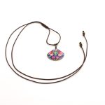 Collana con ciondolo ventaglio Chaman - immagine 2