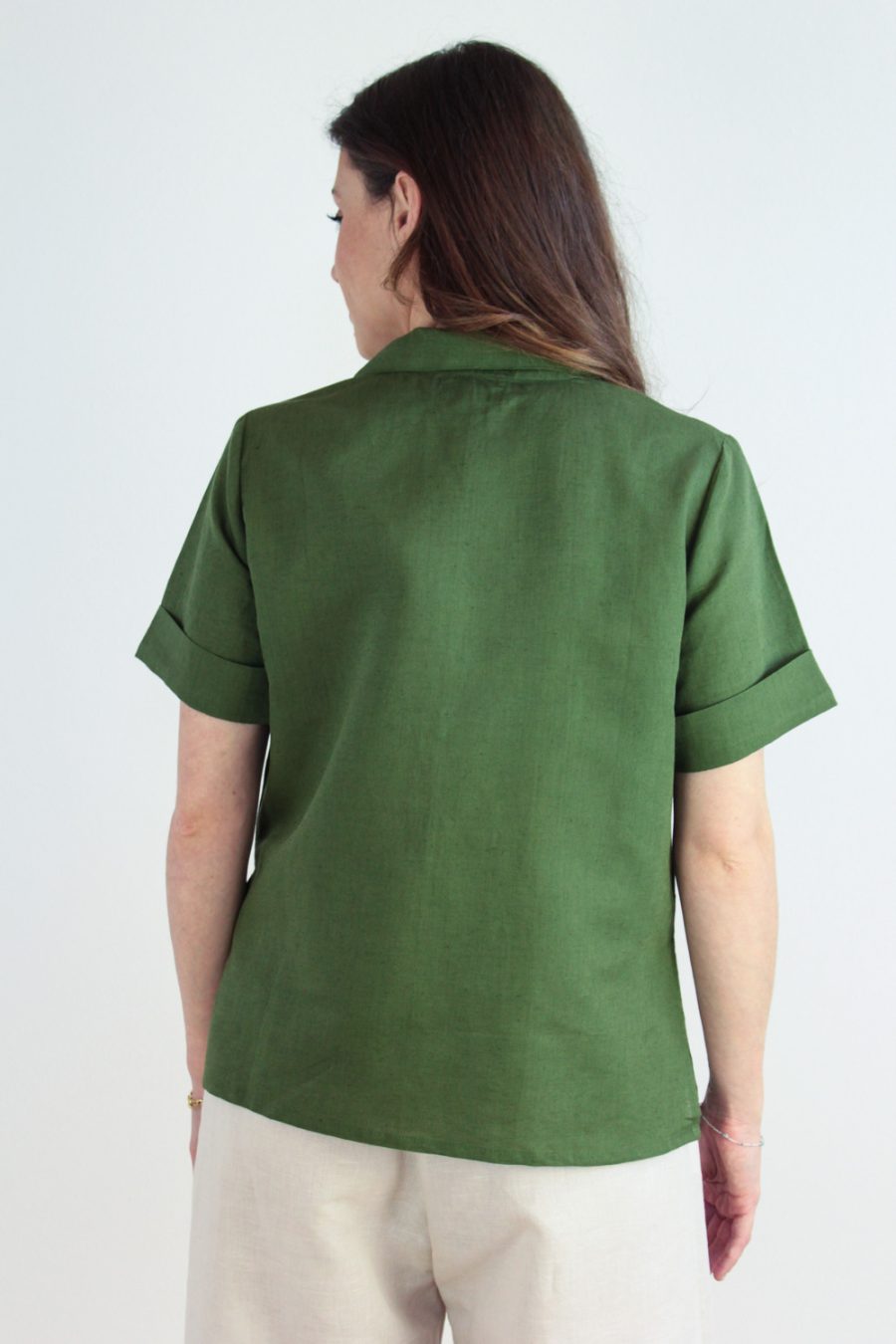 Camicia Damiana in misto lino e cotone - Image 2